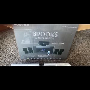 Brooks Audio Design entertainment set up